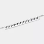 Low voltage Bento 12 LEDS Wall Washer 12W LED warm-white 2700K CRI 92 ON-OFF White 829lm 15-A151-14-00