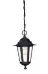 PEKING lantern pendant black 1x60W 230V