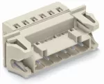 Wtyk 1-przewodowy CAGE CLAMP®, pełna ochrona przed błędnym wetknięciem, jasnoszary 721-603/114-042