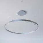 ALFREDO 1810/U wisząca DIRECT LED PHILIPS LV 122,5W/18832lm/3000K, 230V, kolor srebra (gładki mat)