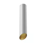 PIXO 310 stropowy max 1x50W, GU10, 230V, kolor złota, srebrny aluminiowy (mat struktura) RAL 9006 T068W31Sh962101