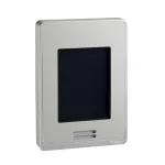 SE8350, regulator z czujnikiem temp+wilg+PIR, ekran dotykowy, BACnet/Modbus, srebrny