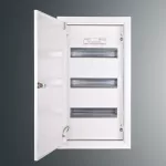 Rozdzielnica p/t modułowa RW 3NN 3x12S 532x288x130; szyna TSH35; zamek patent.9081; IP30; RAL 9003