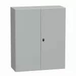 PanelSeT Obudowa wisząca S3D drzwi podwójne z płytą montażową ocynkowaną IP55 1200x 1000x 400mm