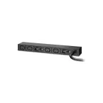 Listwa zasilająca PDU do montażu w szafie, podstawowa, 0U/1U, 220–240 V, 32 A, (4) C19, EMEA/AZJA