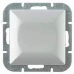 WP-8P/M Wyłącznik krzyżowy-PERŁA- p/t; srebrny