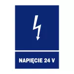 Znak elektryczny informacyjny 148x210 