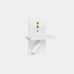 Reading lights E-lamp LED 12.3W LED warm-white 2700K ON-OFF White 452lm 05-7606-14-DO