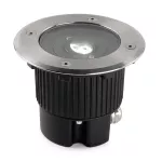 Recessed uplighting IP65-IP67 Gea Power LED Round ø130mm LED 8.9W LED neutral-white 4000K ON-OFF AISI 316 stainless steel 460lm 55-9663-CA-CM