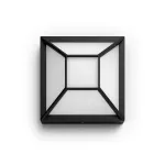 Drosera wall lantern black 1x12W 176V myGarden Kinkiet