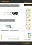 TAŚMA LED NEXTEC EX / 24V / 5630 / 18W / 60 LED / IP20 / 3000K +/-100K / 80lm/W / RA>80 / 5m / 10mm