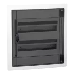 Obudowa PrismaSeT XS PSXS-2-18-PT-P, podtynkowa, drzwi przezroczyste, 2 rzędy, 18 modułów w rzędzie, IP40, IK09