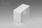 Łącznik prosty ŁP 25 x 15 biały