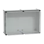Puszka poliestrowa PLS pokrywa transparentna poliwęglanowa IP65 360x540x230 mm, PanelSet