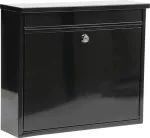 SKRZYNKA NA LISTY 310x360x100MM CZARNA