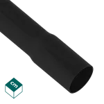 RLM / Rura PVC-U Kielichowana Czarna 320N 25 dł. 2mb (15 szt/op.)