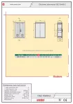 Obudowa poliestrowa - IP44/IP54, IK10, OSZ 53x80-2 daszek płaski