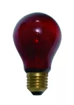 Żarówka światła nocnego do terrariów E27 40W 230V A60 szkło czerwone 3000h