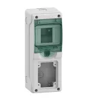 Obudowa natynkowa, Mureva (dawna Kaedra), IP65 do podłączenia gniazd mgMRV-1-4-NT-T/1 1 otwór 65x85 mm