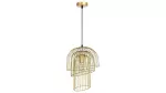 6228 Lampa wisząca Rowena E27/1x60W złota