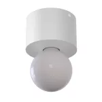 MINIMAL A2 stropowy max.1x60W, E27, 230V, biały sygnałowy (mat struktura) RAL 9003