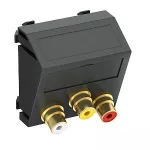 MTS-12R F SWGR1 Wspornik multimedia ze złączem, Audio / Video