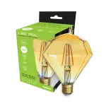 ORO-E27-DA108-FL-CRYSTAL-4W-WW Lampa LED