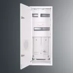 Rozdzielnica n/t licznikowa RZ 24NN O T3F+23S 737x288x220; z okienkiem; IP30; RAL 9003