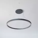 ALFREDO 1500/U wisząca DIRECT LED PHILIPS LV 94,5W/16050lm/4000K, 230V, czarny głęboki (mat struktura) RAL 9005