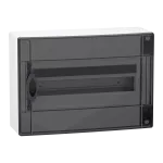 Obudowa PrismaSeT XS PSXS-1-18-NT-P, natynkowa, drzwi przezroczyste, 1 rząd, 18 modułów w rzędzie, IP40, IK09