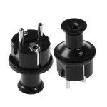 WT-40H Wtyczka rozbieralna, prosta Uni-SCHUKO 16A, 250V, hermetyczna; WT-40H; czarny