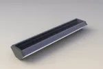 Profil LED Narożny A, długość 100cm, aluminiowy