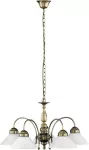 2705 Żyrandol Marian E27/5x60W mosiądz ant. 230V, 50Hz