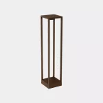 Bollard Chillout IP66 Rack Bollard Fixed 150x150x700mm LED 14.9W SW 2700-3200-4000K CASAMBI Brown 760lm 55-E061-J6-XB