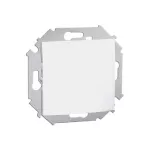SIMON 15 WS15-1591101-030 Łącznik jednobiegunowy (moduł) 10AX, 250V~, zaciski śrubowe; biały
