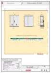 Obudowa poliestrowa - IP44/IP54, IK10, OS 66x80 daszek płaski