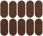 PODKŁADKI FILCOWE 20X45 MM BRĄZOWE