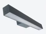 KINKIET QUALIS 56CM 15W 4K BIAŁY KLOSZ PC MIKRO