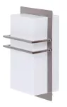 8229 Kinkiet Seattle E27 11W stal nierdzewna 230V, 50Hz