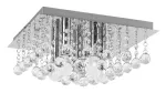 2618 Plafoniera Corinna E14/5x40W IP20, kwadrat, chrom 230V, 50Hz