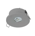 Oprawa AXP IP65/20 LED 6W 570lm (opt. universal) do centralnej baterii szara