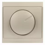 SO-1L/M Ściemniacz obrotowy-LUNA- 230V, 50Hz, Pmin:60W, Pmax:400W; satyna