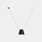 Pendant Attic Conic Shape V E27 15W Black 916lm 00-7393-05-05