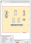 Obudowa poliestrowa - IP44/IP54, IK10, KSZ 40x80+KFN daszek płaski