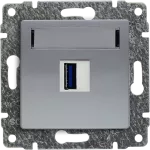 VENA Ładowarka USB pojedyncza ALUMINUM