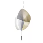 Pendant Voiles Big Recessed LED 52.2W LED warm-white 3000K DALI/PUSH Chrome 4032lm 00-6316-21-14