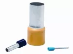 Tulejka kablowa izolowana żółta (100 szt.), DI1,0-8 Ż