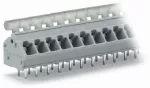 Złączka do płytek drukowanych przycisk 2,5 mm² RM 5/5,08 mm 9-bieg, szara 256-409/334-000