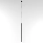 NER 350 wisząca track, max. 1x2,5W, G9, 230V, przewód czarny, czarny (mat) RAL 9017