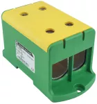ZŁĄCZKA SZYNOWA JEDNOPOLOWA ZGX 2x240 MM2 ŻÓŁTO - ZIELONA (Al/Cu)
